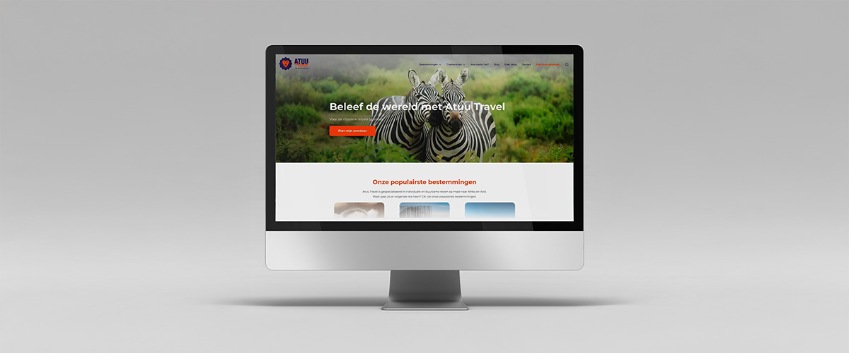 Websitedesign Atuu Travel
