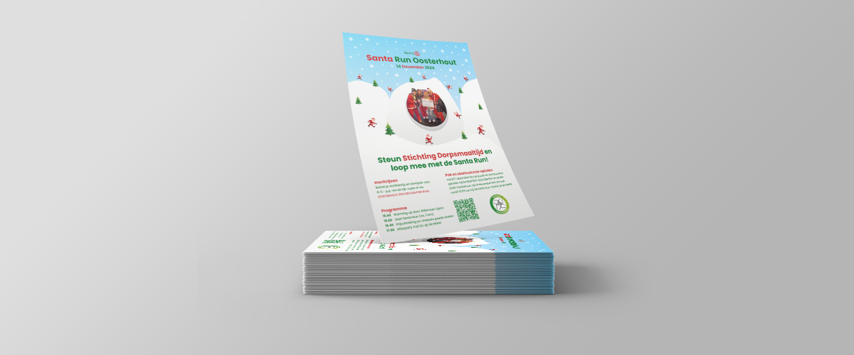 Flyer & Poster Santa Run
