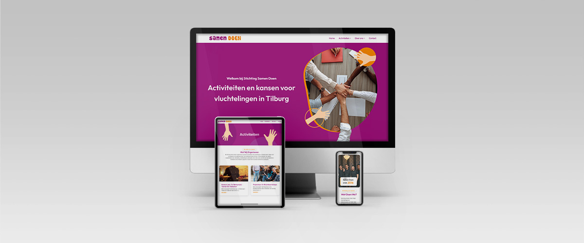 Website Stichting Samen Doen